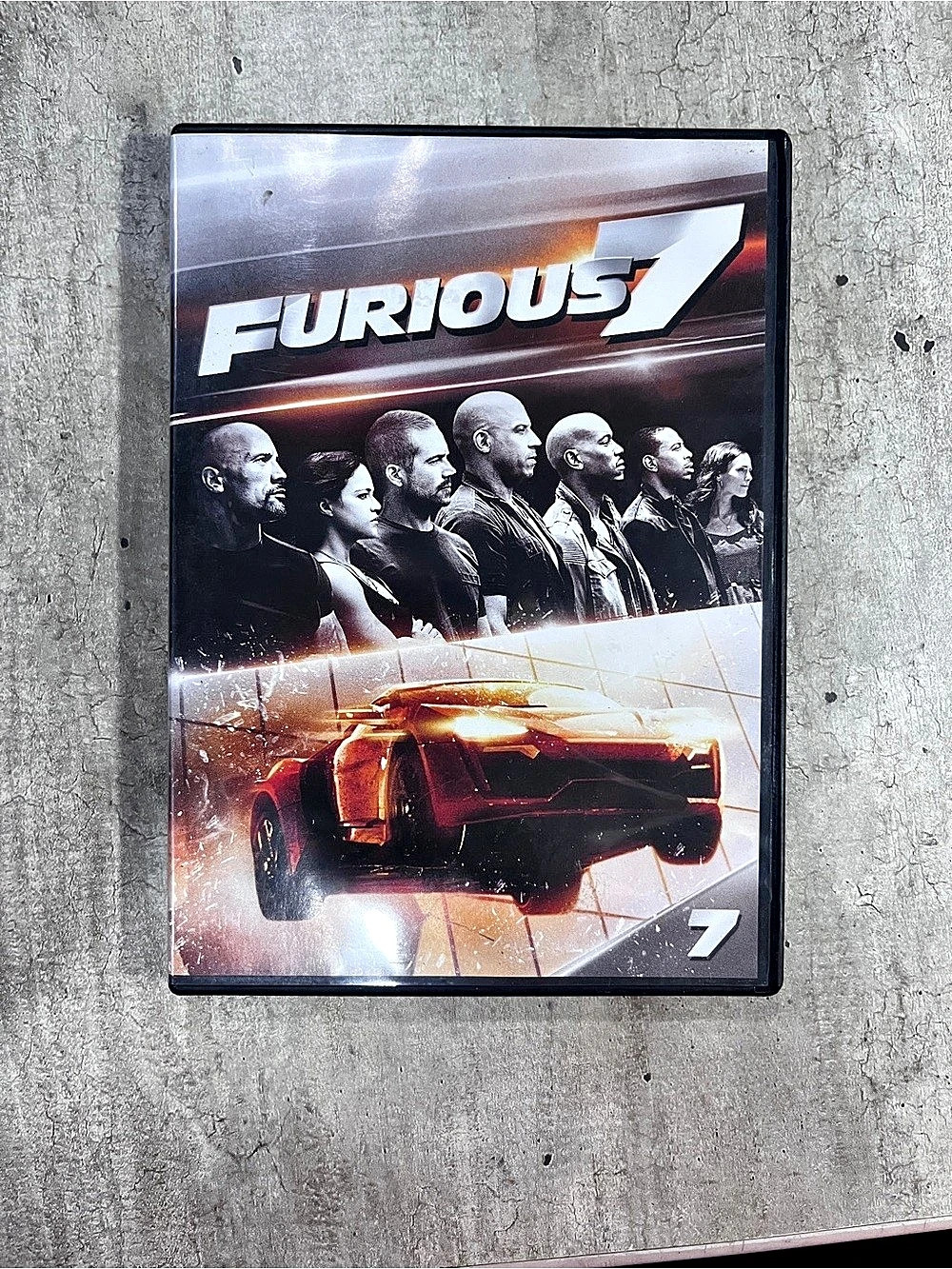Universal Pictures Furious 7 DVD Movie Disc